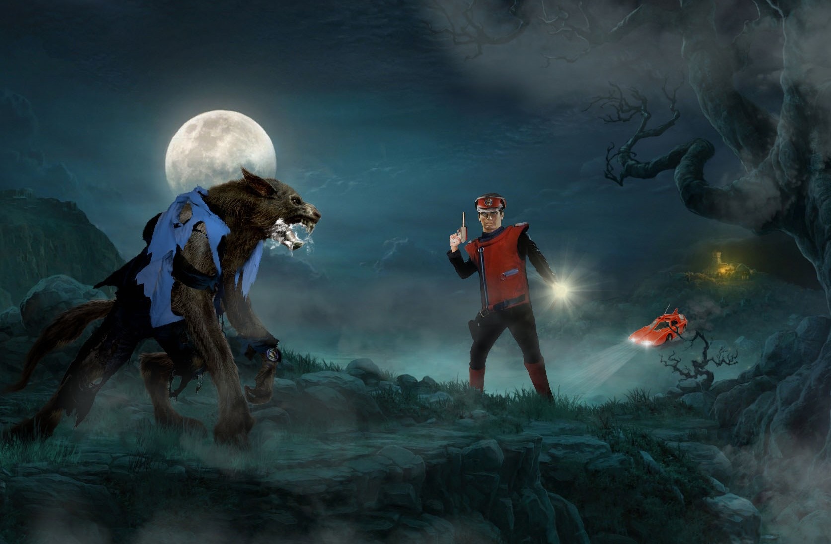 Captain Scarlet and the Werewolf
