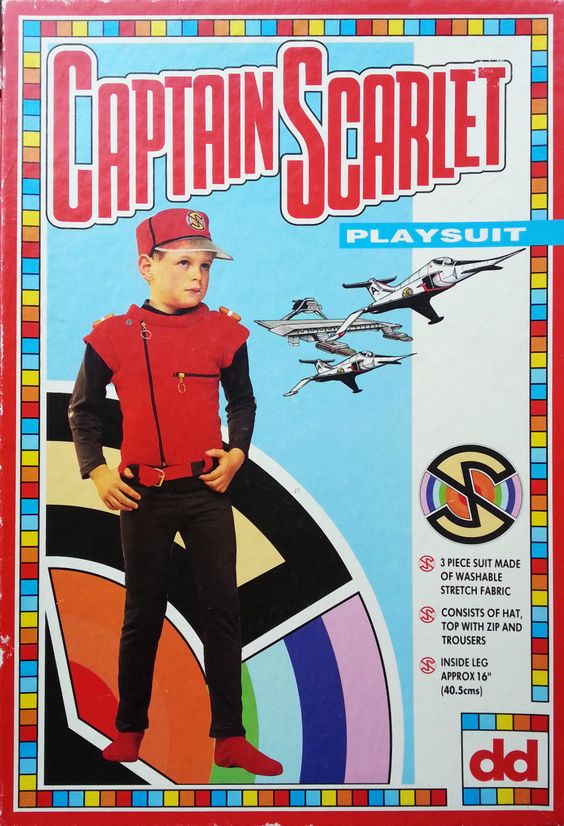 Dekker Toys Captain Scarlet Playsuit